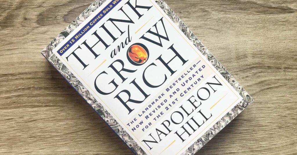 think and grow rich by napoleon hill book